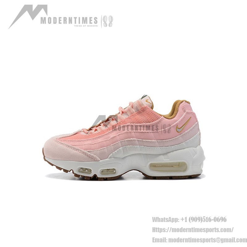 Nike Air Max 95 SE Cork Apricot Agate CZ2275-800 Sneakers in pastel apricot and white with cork detailing