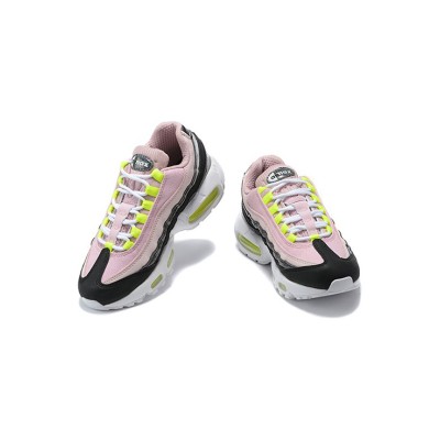 Nike Air Max 95 SE Glitter 918413-006 - Rosa und Neon Grün, Komfort trifft auf Trend