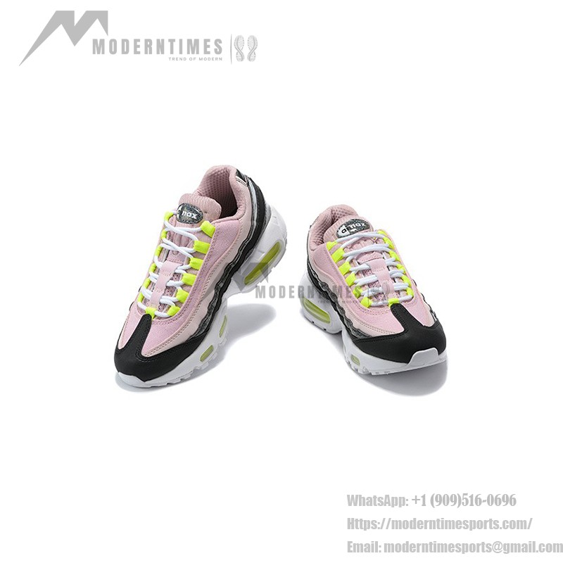 Nike Air Max 95 SE Glitter 918413-006 in Rosa und Neon-Grün