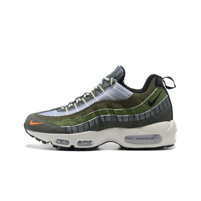 Nike Air Max 95 SE Surplus Supply DD5365-222 - Stylish Functional Sneakers with Army Green and Orange Highlights