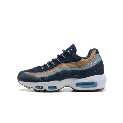 Nike Air Max 95 SE Cork DC3991-400 - A Comfortable Choice with Blue and Wheat Natural Elements