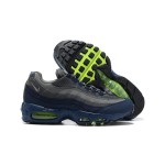 Nike Air Max 95 Seahawks DA1504-400 Sneakers in Blue, Grey, and Neon Green