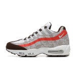 Nike Air Max 95 DQ9016-001 Social FC Camo Orange-White Sneakers with Air Cushion