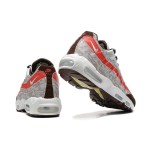 Nike Air Max 95 DQ9016-001 Social FC Camo Orange-White Sneakers with Air Cushion