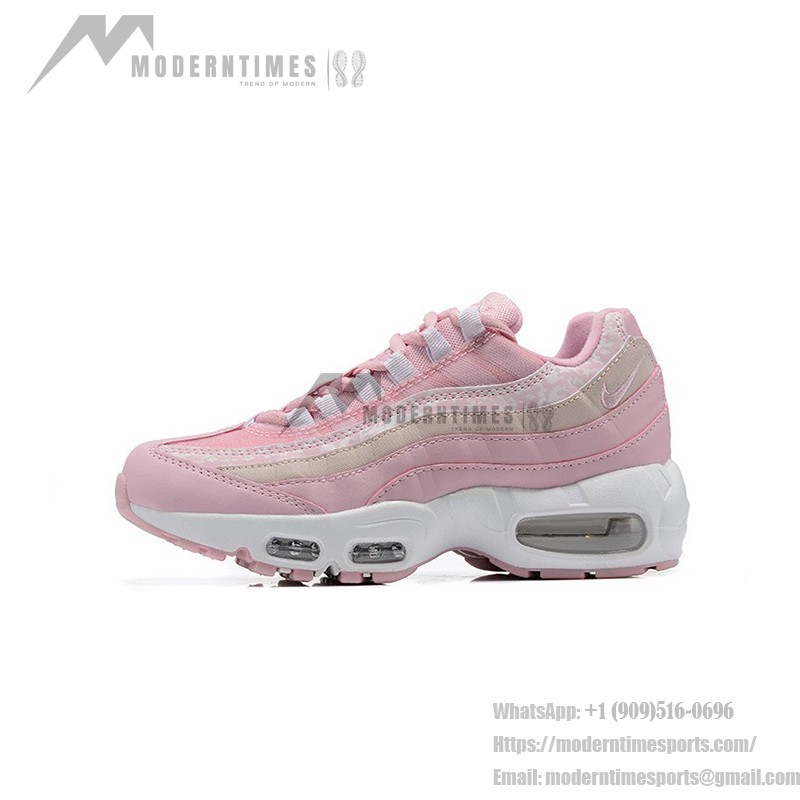 Nike Air Max 95 TT Pink White DC9474-500 Sneakers in Pink and White