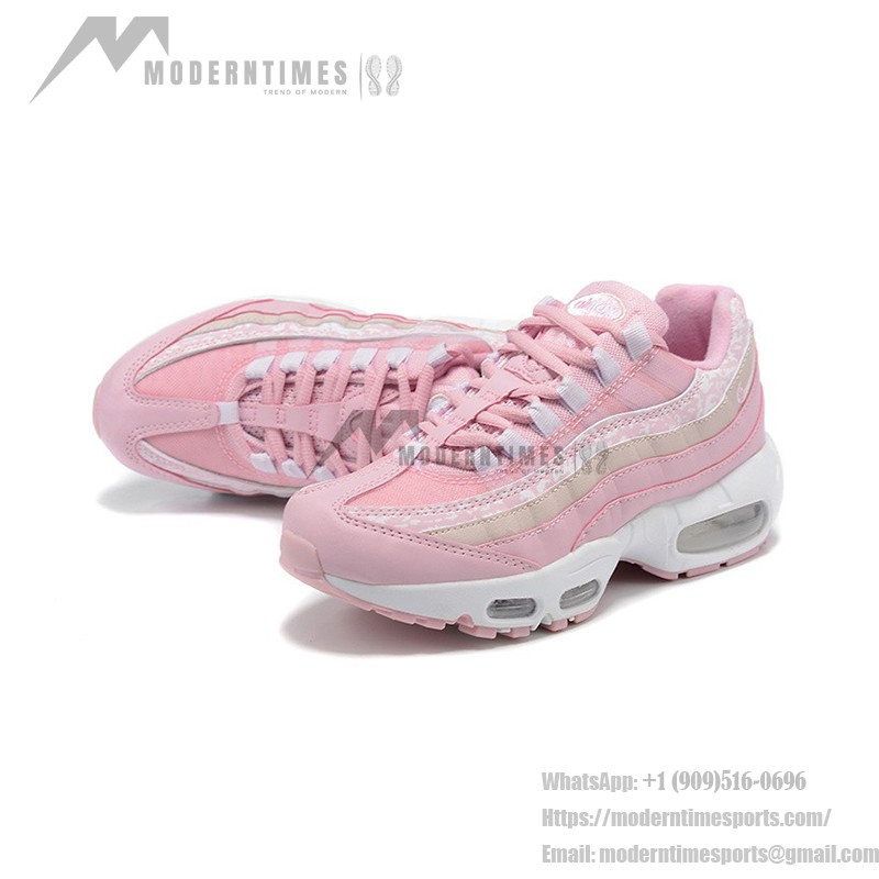 Nike Air Max 95 TT Pink White DC9474-500 Sneakers in Pink and White