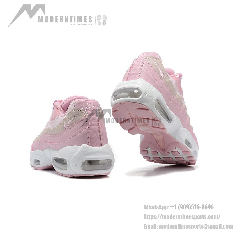 Nike Air Max 95 TT Pink White DC9474-500 Sneakers in Pink and White