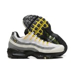 Nike Air Max 95 DQ3982-100 Tour Yellow White-Grey Sneakers with Air Cushion Technology