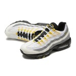 Nike Air Max 95 DQ3982-100 Tour Yellow White-Grey Sneakers with Air Cushion Technology