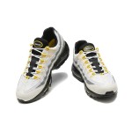 Nike Air Max 95 DQ3982-100 Tour Yellow White-Grey Sneakers with Air Cushion Technology