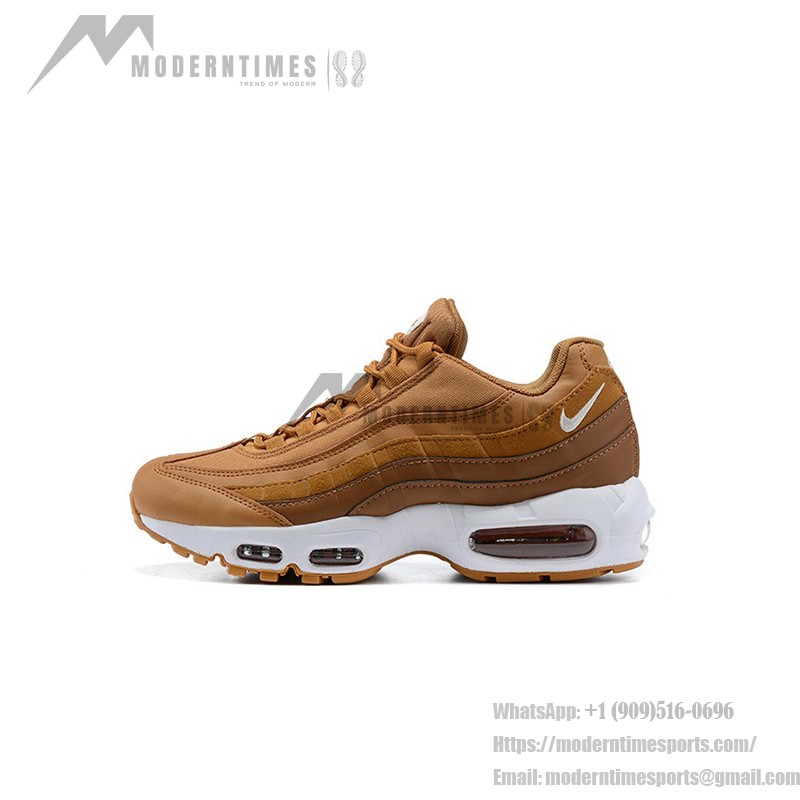 Nike Air Max 95 Wheat Brown CZ3951-700 Sneakers with Iconic Cushioning and Earthy Tones