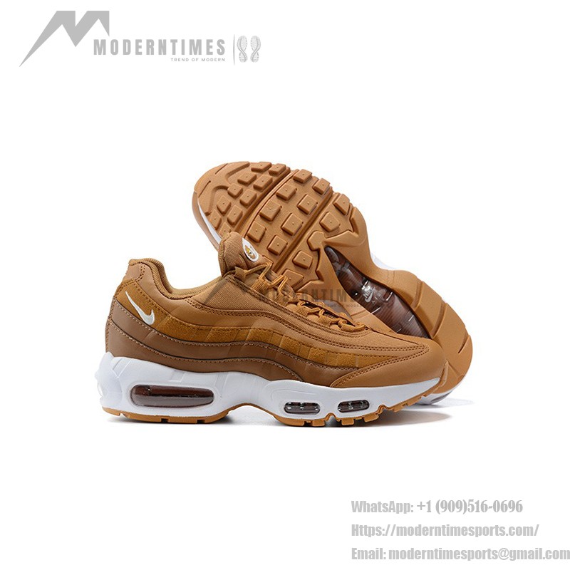 Nike Air Max 95 Wheat Brown CZ3951-700 Sneakers with Iconic Cushioning and Earthy Tones