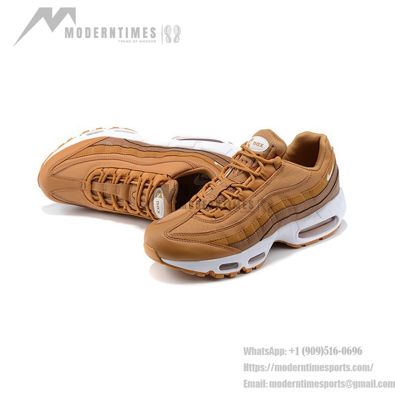 Nike Air Max 95 Wheat Brown CZ3951-700 Sneakers with Iconic Cushioning and Earthy Tones