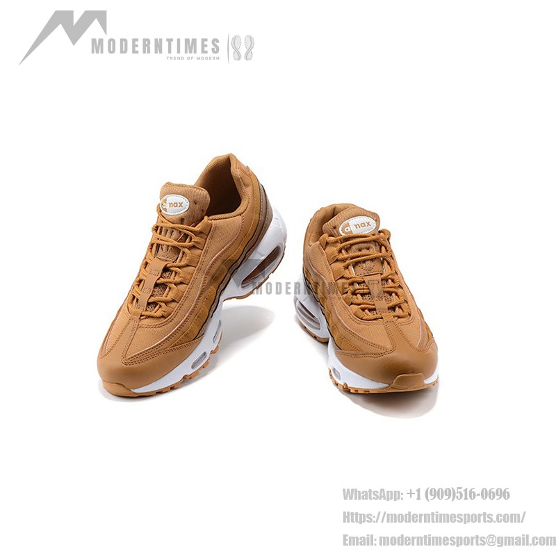 Nike Air Max 95 Wheat Brown CZ3951-700 Sneakers with Iconic Cushioning and Earthy Tones