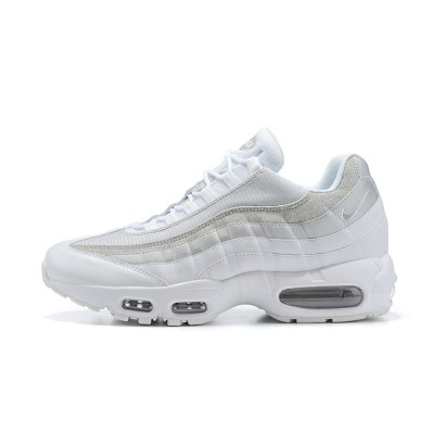 Nike Air Max 95 White Metallic Silver DH3857-100 Sneakers | Sleek Minimalism with Ultimate Comfort