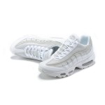 Nike Air Max 95 White Metallic Silver DH3857-100 Sneakers with Sleek and Minimalist Design