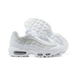 Nike Air Max 95 White Metallic Silver DH3857-100 Sneakers with Sleek and Minimalist Design