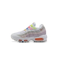 Colorful Style: Nike Air Max 95 White Multi DH5722-100 Vibrant Sneakers - Perfect Fusion of Comfort and Personality