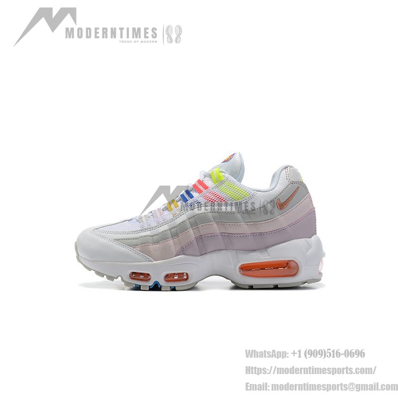 Nike Air Max 95 White Multi DH5722-100 Lebendige, farbenfrohe Sneaker