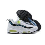 Nike Air Max 95 Worldwide Pack CT0248-100 ホワイト＆ブルースニーカー 「Worldwide」ブランディング付き