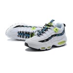 Nike Air Max 95 Worldwide Pack CT0248-100 ホワイト＆ブルースニーカー 「Worldwide」ブランディング付き