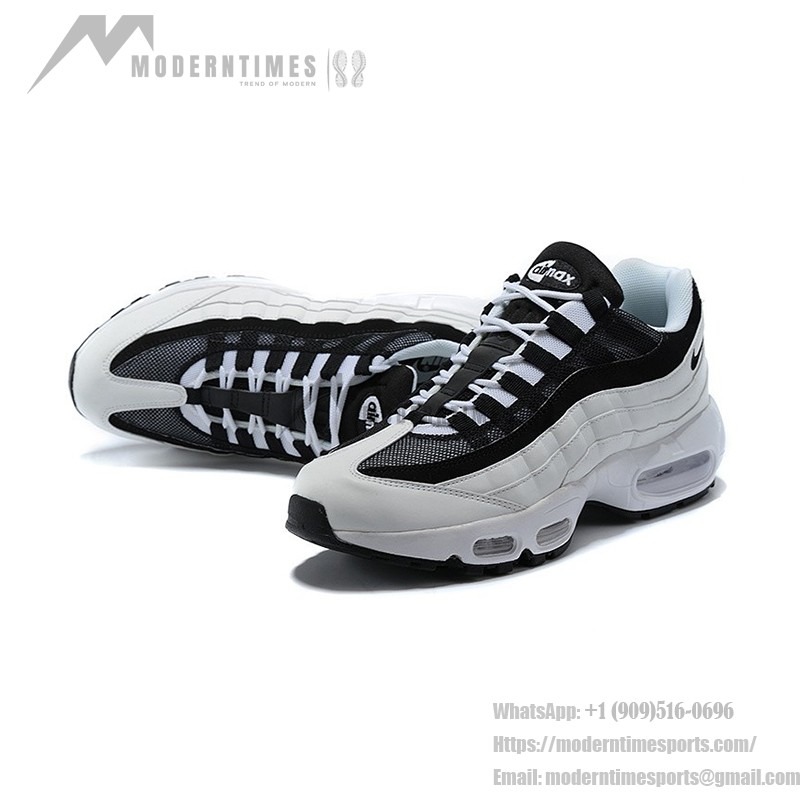 Nike Air Max 95 Ying Yang Pack CK6884-100 Sneakers in white and black color palette