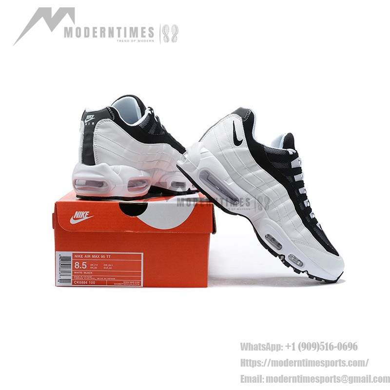 Nike Air Max 95 Ying Yang Pack CK6884-100 Sneakers in white and black color palette