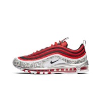 Nike Air Max 97 "Rot/Schwarz/Silber Print" CJ9780-600 - Auffälliges und Einzigartiges Design mit Markanten Mustern