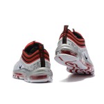 Nike Air Max 97 "Red/Black/Silver Print" CJ9780-600 - Kühnes Design mit Auffälligen Mustern