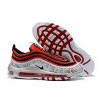 Nike Air Max 97 "Red/Black/Silver Print" CJ9780-600 - Kühnes Design mit Auffälligen Mustern