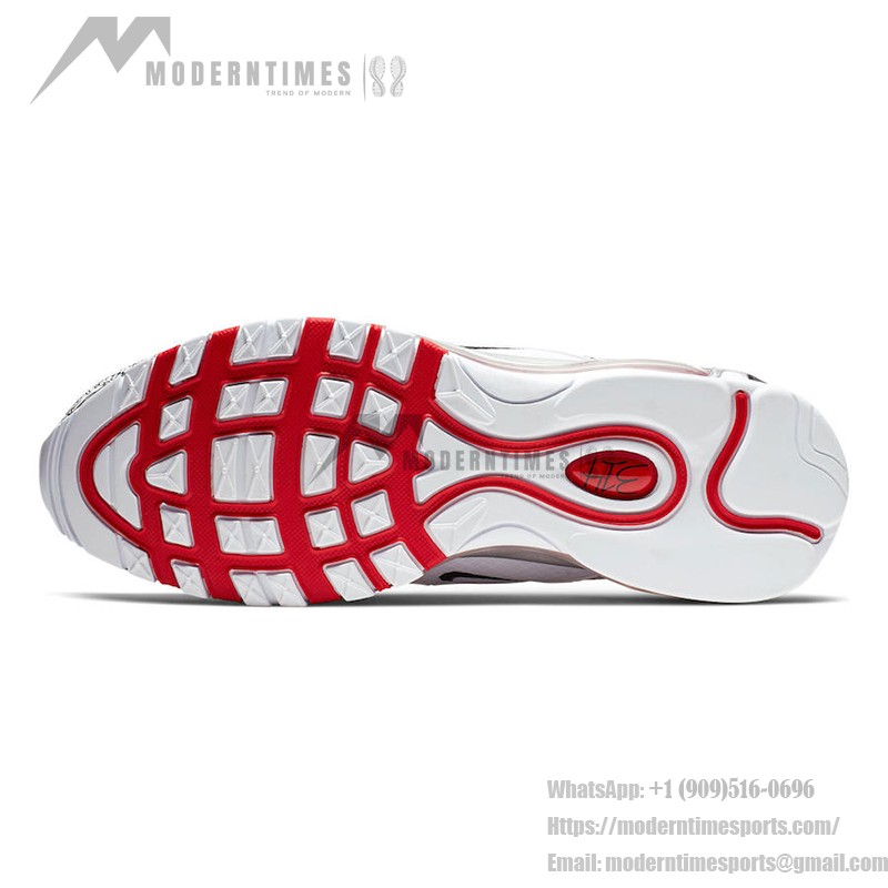 Nike Air Max 97 "Red/Black/Silver Print" CJ9780-600 - Bold Design with Striking Patterns