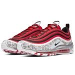 Nike Air Max 97 "Red/Black/Silver Print" CJ9780-600 - Kühnes Design mit Auffälligen Mustern