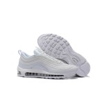 Nike Air Max 97 Triple White 312641-004 with Full-Length Air Cushioning