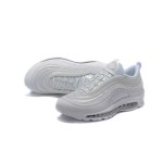 Nike Air Max 97 Triple White 312641-004 with Full-Length Air Cushioning