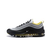 Nike Air Max 97 "Black/Grey/Yellow" 921522-005 - Sleek Gradient Design with Bold Yellow Accents