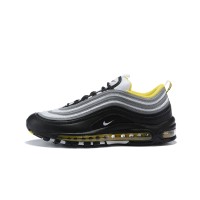 Nike Air Max 97 "Black/Grey/Yellow" 921522-005 - Sleek Gradient Design with Bold Yellow Accents