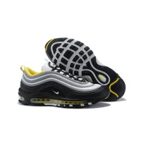 Nike Air Max 97 "Black/Grey/Yellow" 921522-005 - Sleek Gradient Design with Bold Yellow Accents