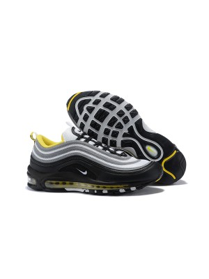 Nike Air Max 97 "Black/Grey/Yellow" 921522-005 - Sleek Gradient Design with Bold Yellow Accents