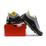 Nike Air Max 97 "Black/Grey/Yellow" 921522-005 - Sleek Gradient Design with Bold Yellow Accents