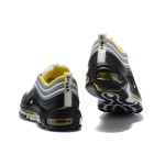 Nike Air Max 97 "Black/Grey/Yellow" 921522-005 - Sleek Gradient Design with Bold Yellow Accents