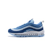 Nike Air Max 97 "Have a Nike Day" BQ9130-400 - Lebendige blaue Sneakers mit ikonischem Slogan für einen frischen Look