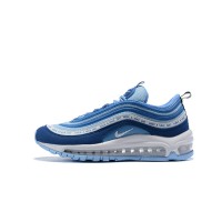 Nike Air Max 97 "Have a Nike Day" BQ9130-400 - Vibrant Blue Sneakers with Iconic Slogan for a Fresh Look