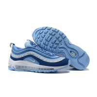 Nike Air Max 97 "Have a Nike Day" BQ9130-400 - Lebendige blaue Sneakers mit ikonischem Slogan für einen frischen Look