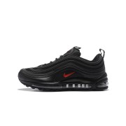 Nike Air Max 97 "Black/Red" AR4259-001 - Bold All-Black Sneakers with Striking Red Accents