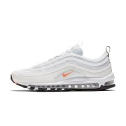 Nike Air Max 97 Cone BQ4567-100 - Crisp White and Vibrant Orange, Comfort Meets Style