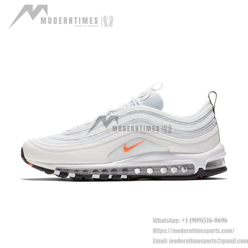 Nike Air Max 97 Cone BQ4567-100 in Weiß und Orange