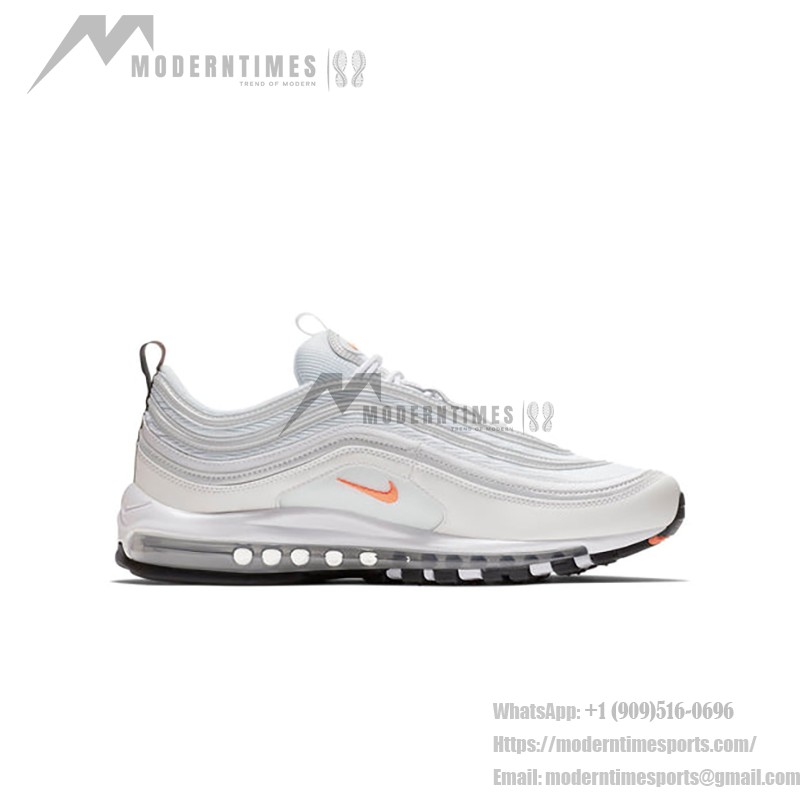 Nike Air Max 97 Cone BQ4567-100 in Weiß und Orange