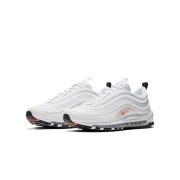 Nike Air Max 97 Cone BQ4567-100 - Crisp White and Vibrant Orange, Comfort Meets Style