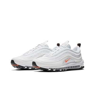 Nike Air Max 97 Cone BQ4567-100 - Crisp White and Vibrant Orange, Comfort Meets Style