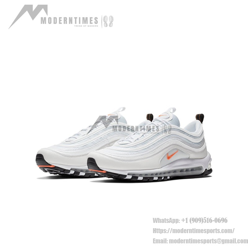 Nike Air Max 97 Cone BQ4567-100 in Weiß und Orange